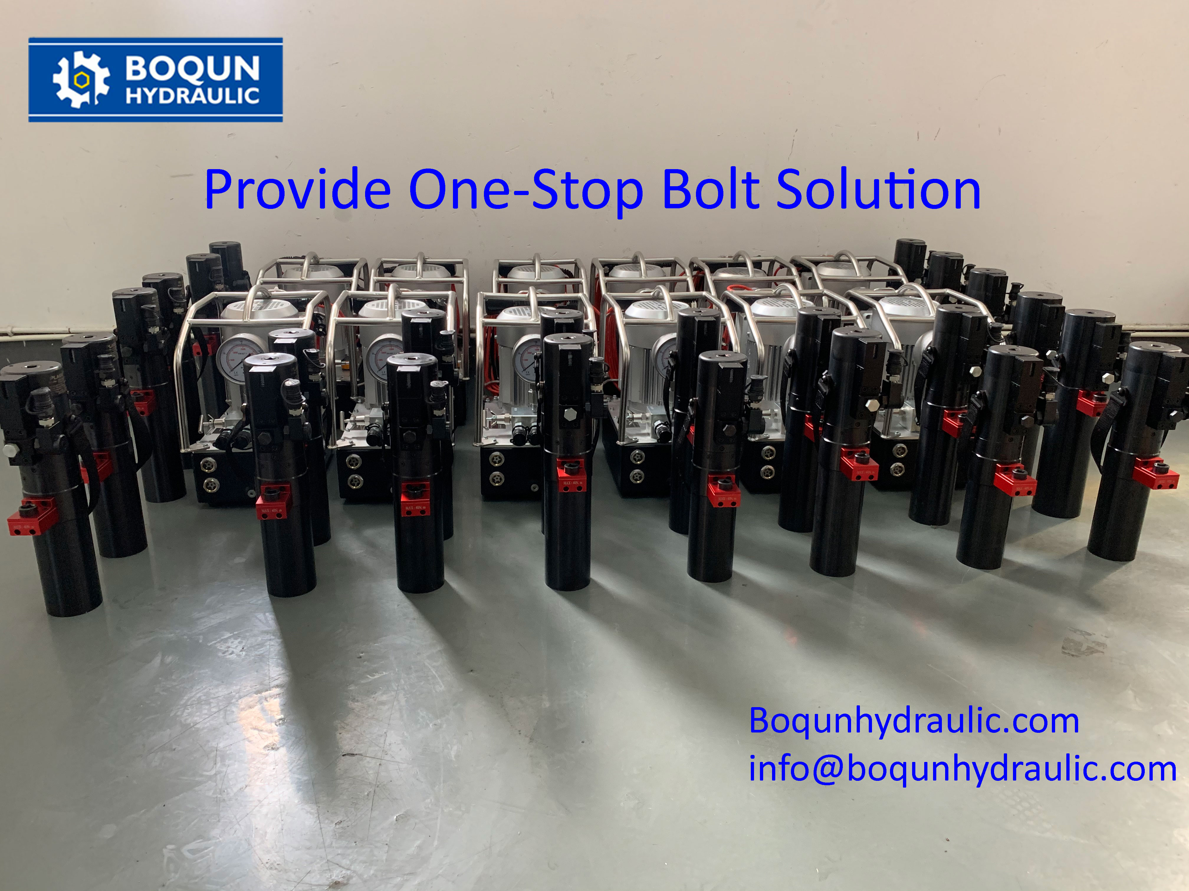 Bolting Tensioner and Tensioner Pump